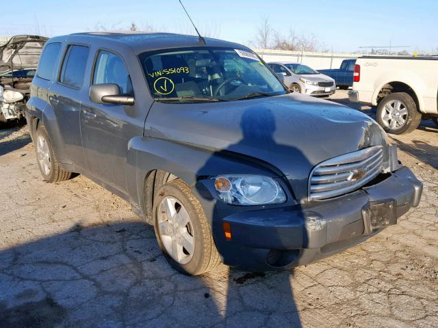 3GNCA23B29S551093 - 2009 CHEVROLET HHR LT GRAY photo 1