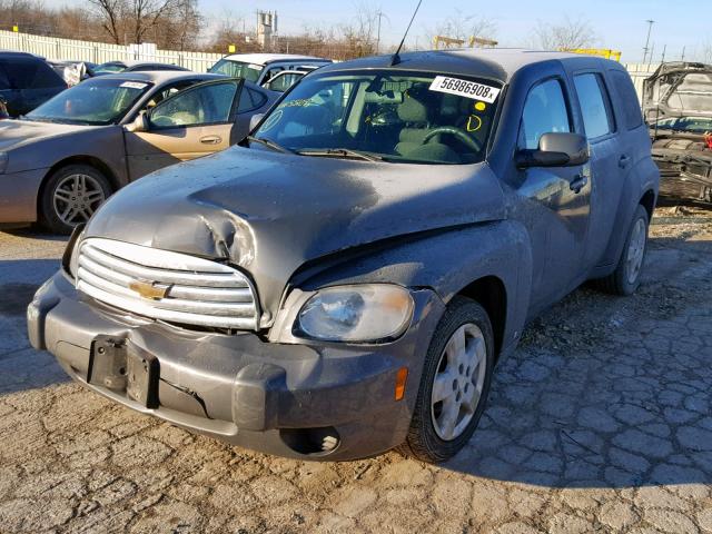 3GNCA23B29S551093 - 2009 CHEVROLET HHR LT GRAY photo 2