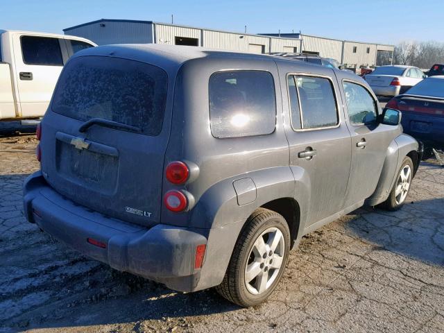 3GNCA23B29S551093 - 2009 CHEVROLET HHR LT GRAY photo 4