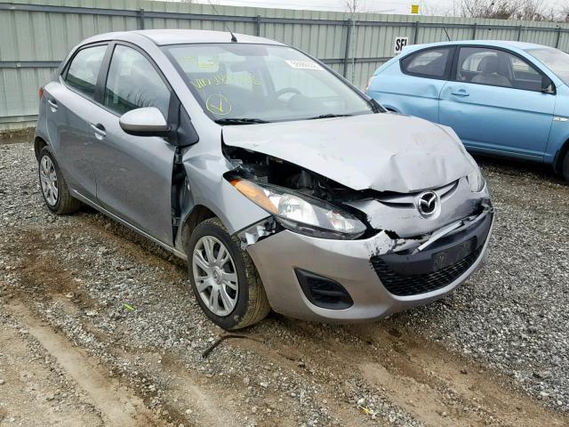 JM1DE1KY4E0188718 - 2014 MAZDA MAZDA2 SPO SILVER photo 1