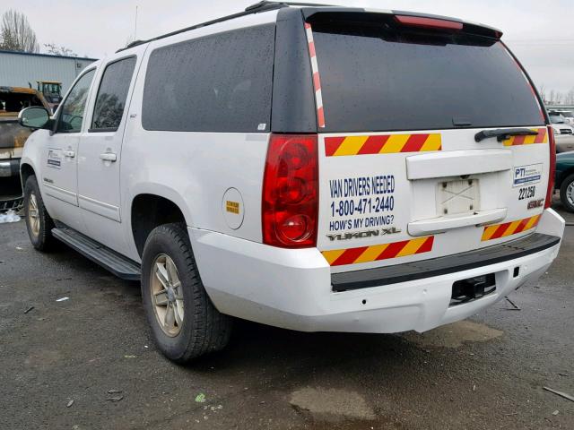 1GKS2KE75DR221250 - 2013 GMC YUKON XL K WHITE photo 3