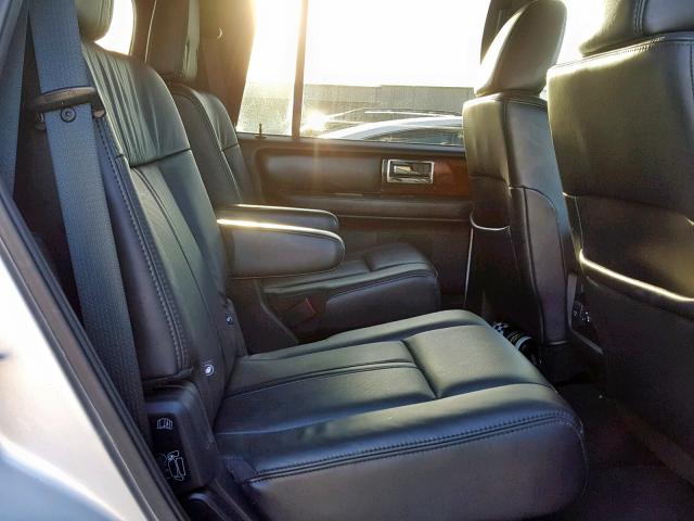 5LMJJ2HT0FEJ09381 - 2015 LINCOLN NAVIGATOR SILVER photo 6