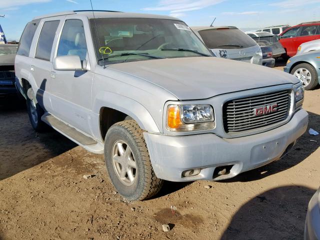 1GKEK63R8YR171121 - 2000 GMC DENALI SILVER photo 1