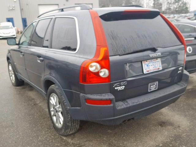 YV1CZ852451209751 - 2005 VOLVO XC90 V8 GRAY photo 3