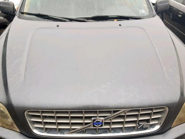 YV1CZ852451209751 - 2005 VOLVO XC90 V8 GRAY photo 7