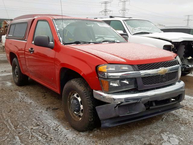 1GCCS149788152716 - 2008 CHEVROLET COLORADO RED photo 1