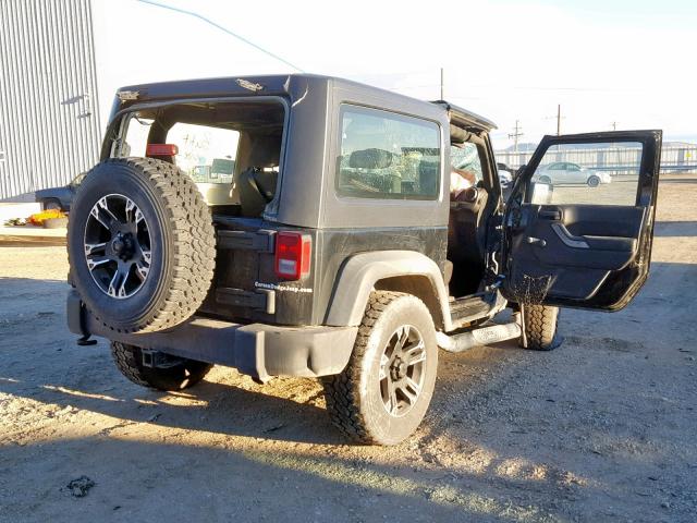 1J4AA2D12BL518526 - 2011 JEEP WRANGLER S BLACK photo 4