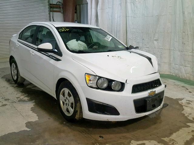 1G1JA5SG4D4126104 - 2013 CHEVROLET SONIC LS 白色 照片 1