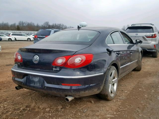 WVWGU7AN4AE537058 - 2010 VOLKSWAGEN CC VR6 4MO BLACK photo 4