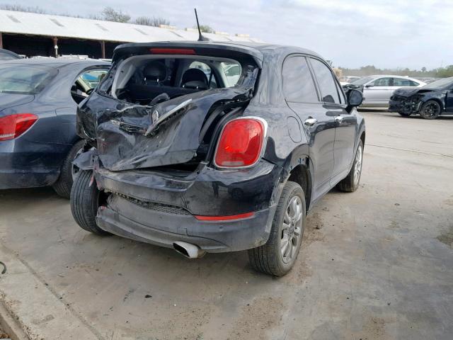 ZFBCFXBT2GP469137 - 2016 FIAT 500X EASY BLACK photo 4