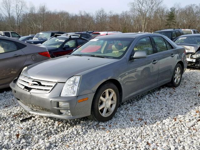 1G6DC67A550141148 - 2005 CADILLAC STS GRAY photo 2