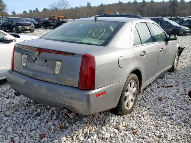 1G6DC67A550141148 - 2005 CADILLAC STS GRAY photo 4