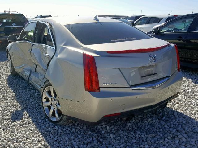 1G6AH5R37E0127331 - 2014 CADILLAC ATS LUXURY GOLD photo 3