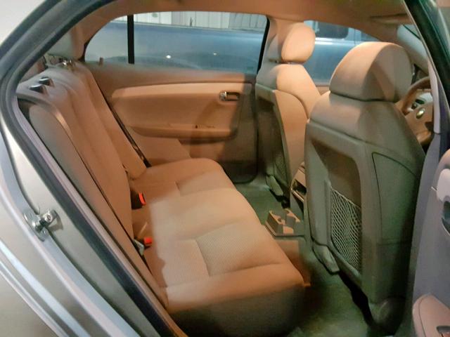 1G1ZG57B08F178287 - 2008 CHEVROLET MALIBU LS 棕色 照片 6