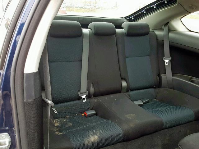 JTKDE177160080793 - 2006 TOYOTA SCION TC ლურჯი ფოტო 6