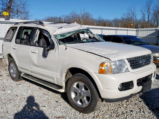 1FMZU75W93ZA92075 - 2003 FORD EXPLORER L WHITE photo 1