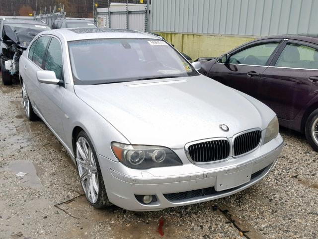 WBAHN83547DT75366 - 2007 BMW 750 SILVER photo 1