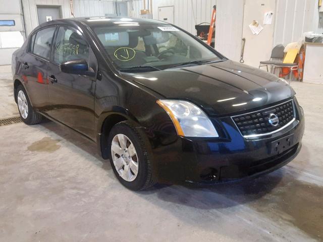 3N1AB61E08L687249 - 2008 NISSAN SENTRA 2.0 BLACK photo 1