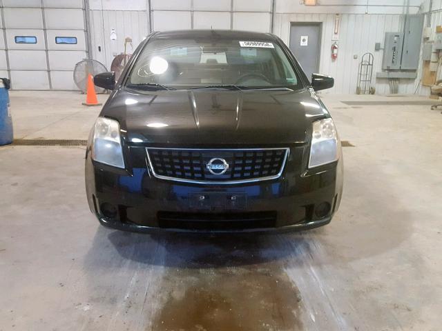 3N1AB61E08L687249 - 2008 NISSAN SENTRA 2.0 BLACK photo 9