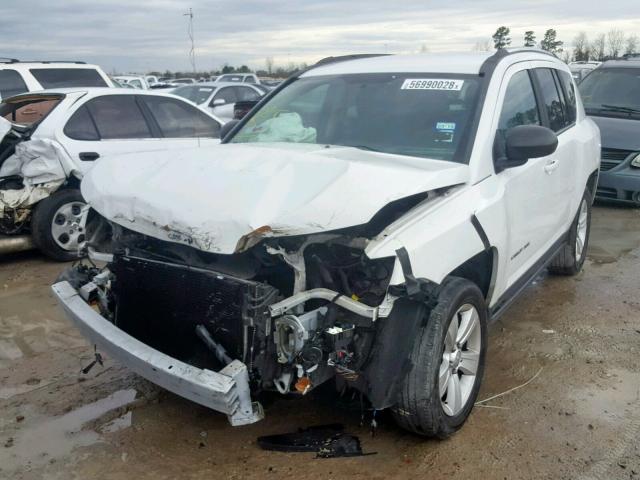 1C4NJCBA2CD632568 - 2012 JEEP COMPASS SP თეთრი ფოტო 2