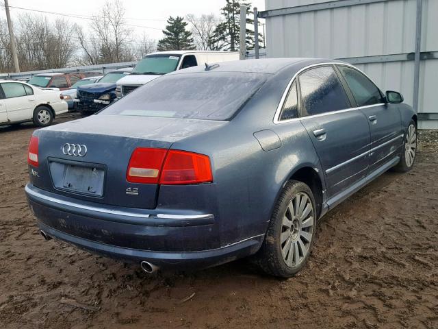 WAUML44E85N011907 - 2005 AUDI A8 L QUATT GRAY photo 4