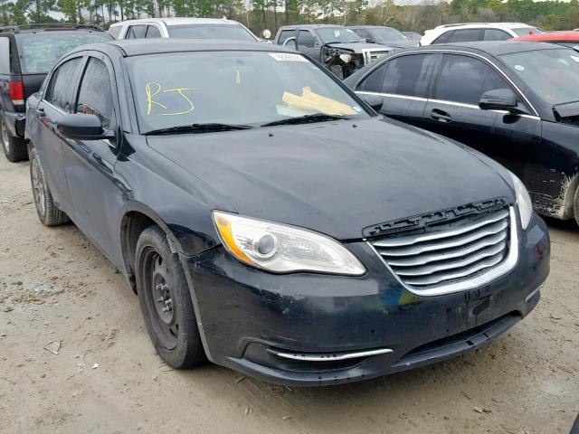 1C3CCBAB4EN212222 - 2014 CHRYSLER 200 LX BLACK photo 1