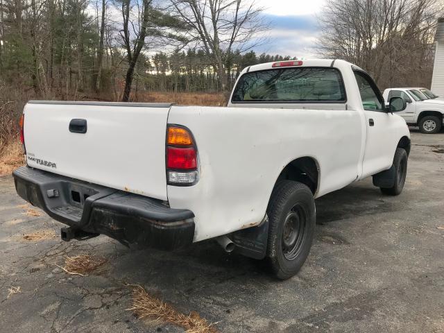 5TBJN32192S326823 - 2002 TOYOTA TUNDRA WHITE photo 4