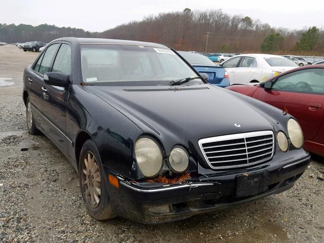 WDBJF65J91B200502 - 2001 MERCEDES-BENZ E 320 BLACK photo 1