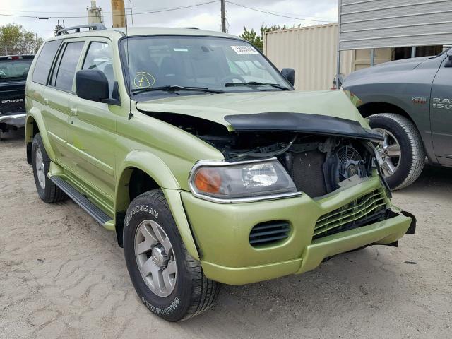 JA4LS31HX1P023060 - 2001 MITSUBISHI MONTERO SP GREEN photo 1