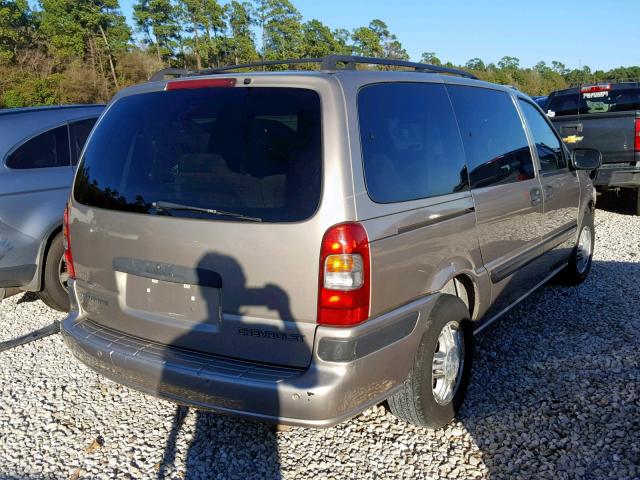 1GNDX03E42D152449 - 2002 CHEVROLET VENTURE TAN photo 4