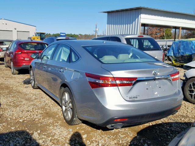 4T1BK1EB5FU140691 - 2015 TOYOTA AVALON XLE 银色 照片 3