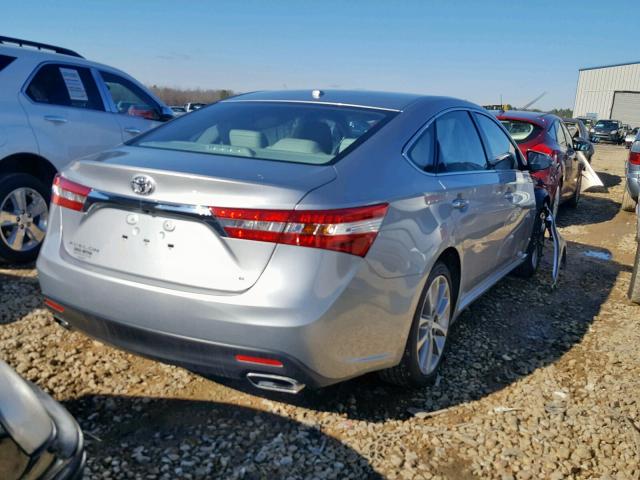 4T1BK1EB5FU140691 - 2015 TOYOTA AVALON XLE 银色 照片 4