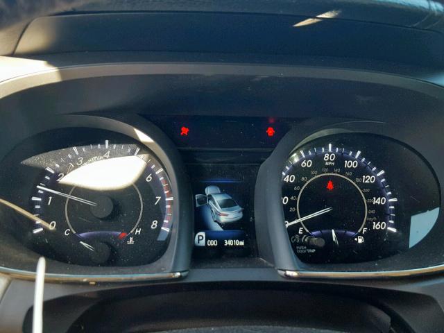 4T1BK1EB5FU140691 - 2015 TOYOTA AVALON XLE 银色 照片 8