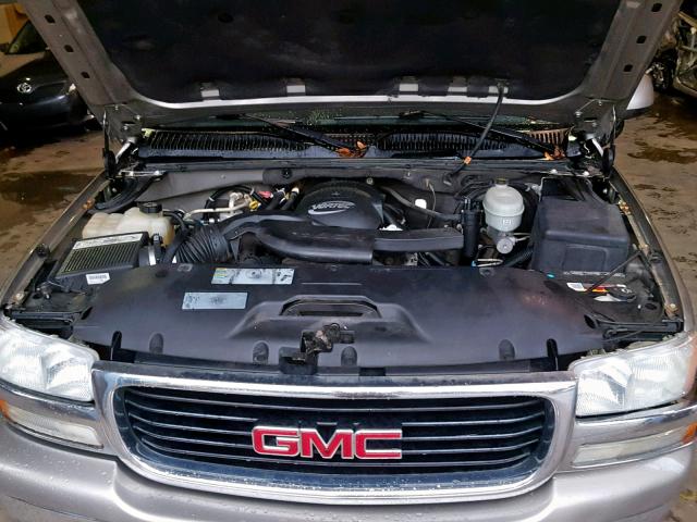 1GKEC13Z73J309786 - 2003 GMC YUKON SILVER photo 7