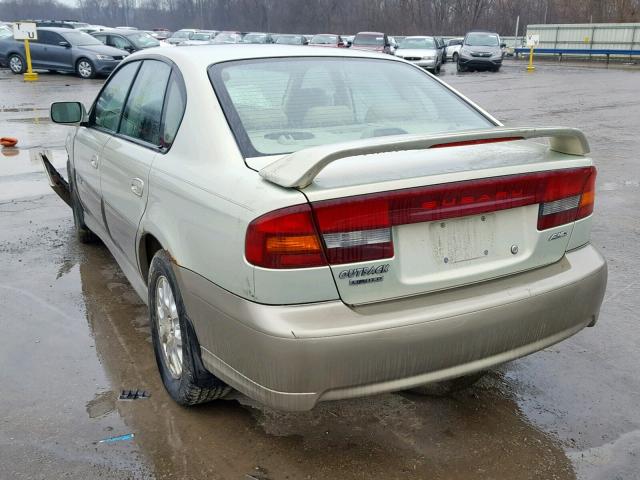 4S3BE686647200965 - 2004 SUBARU LEGACY OUT GRAY photo 3