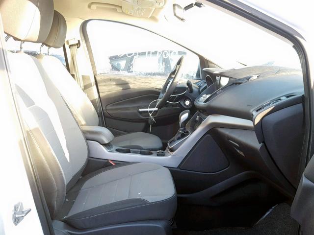 1FMCU0GX6EUB85753 - 2014 FORD ESCAPE SE WHITE photo 5