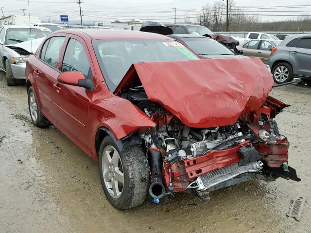 1G1AF5F54A7113289 - 2010 CHEVROLET COBALT 2LT RED photo 1