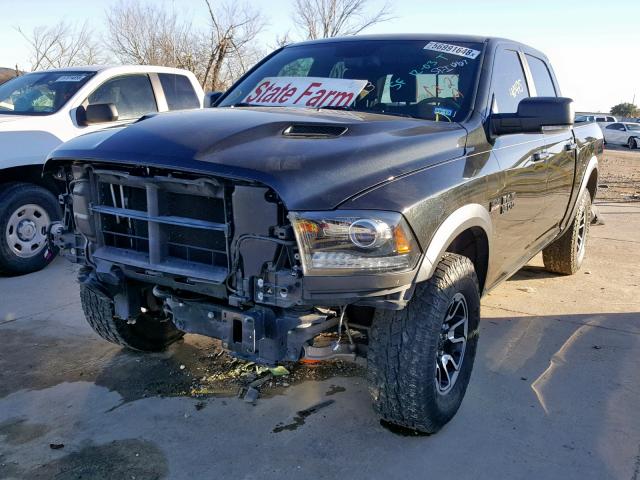 1C6RR7YT3HS517563 - 2017 RAM 1500 REBEL CHARCOAL photo 2