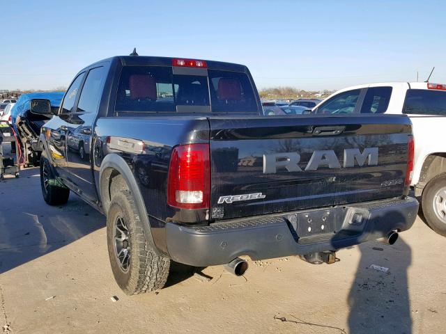 1C6RR7YT3HS517563 - 2017 RAM 1500 REBEL CHARCOAL photo 3