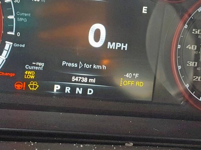 1C6RR7YT7GS118718 - 2016 RAM 1500 REBEL თეთრი ფოტო 8