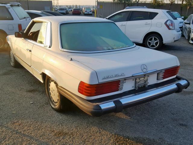 10702412027763 - 1979 MERCEDES-BENZ 450SLC WHITE photo 3