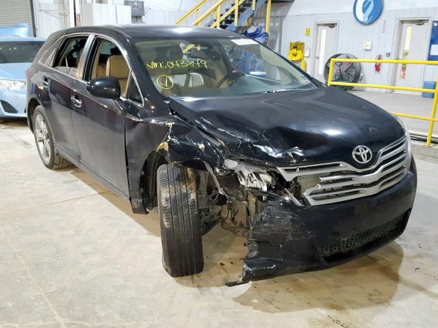 4T3BK3BB0AU043849 - 2010 TOYOTA VENZA BASE BLACK photo 1