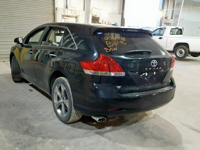 4T3BK3BB0AU043849 - 2010 TOYOTA VENZA BASE BLACK photo 3