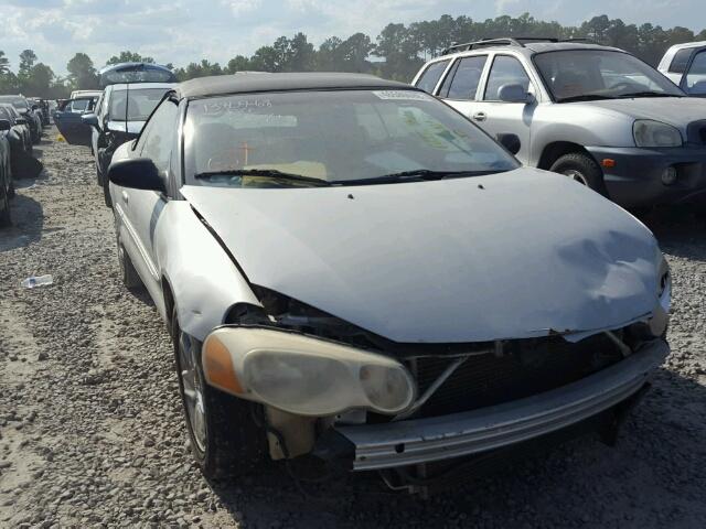 1C3EL75R85N521334 - 2005 CHRYSLER SEBRING GT SILVER photo 1