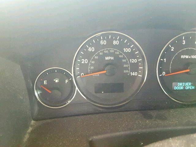 1J8HH48N56C175928 - 2006 JEEP COMMANDER RED photo 8