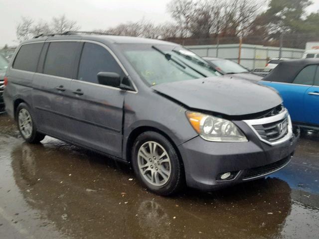 5FNRL3H26AB068280 - 2010 HONDA ODYSSEY LX GRAY photo 1