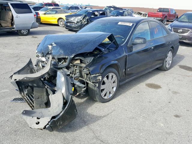 1LNHM87A74Y608654 - 2004 LINCOLN LS أسود صورة 2