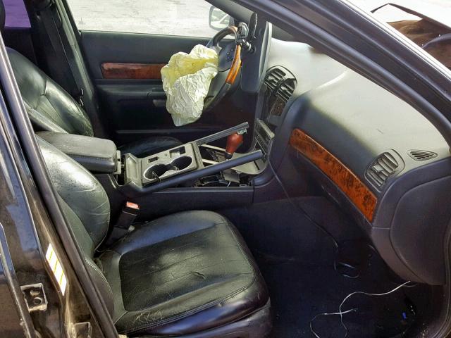 1LNHM87A74Y608654 - 2004 LINCOLN LS أسود صورة 5