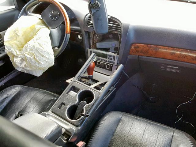 1LNHM87A74Y608654 - 2004 LINCOLN LS أسود صورة 9