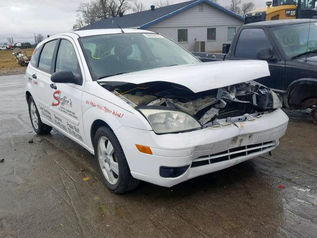 1FAFP37N07W323440 - 2007 FORD FOCUS ZX5 WHITE photo 1